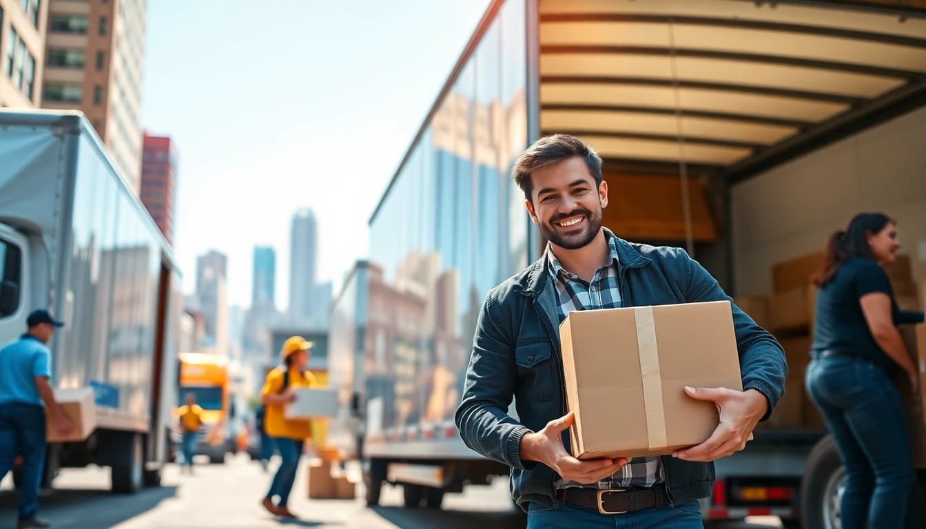 Umzugsunternehmen Darmstadt hilft bei Umzügen mit freundlichem Personal und professionellem Service.