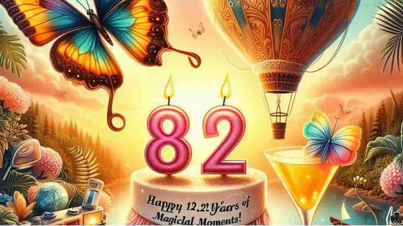 Herzliche Geburtstagsgrüße zum 82. Geburtstag: Ein Lebensweg voller Liebe und Freude