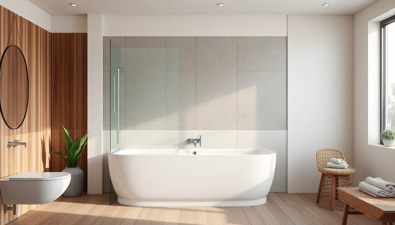 Moderne sonni Duschkabine aus hochwertigem ESG-Glas in einem eleganten Badezimmer.