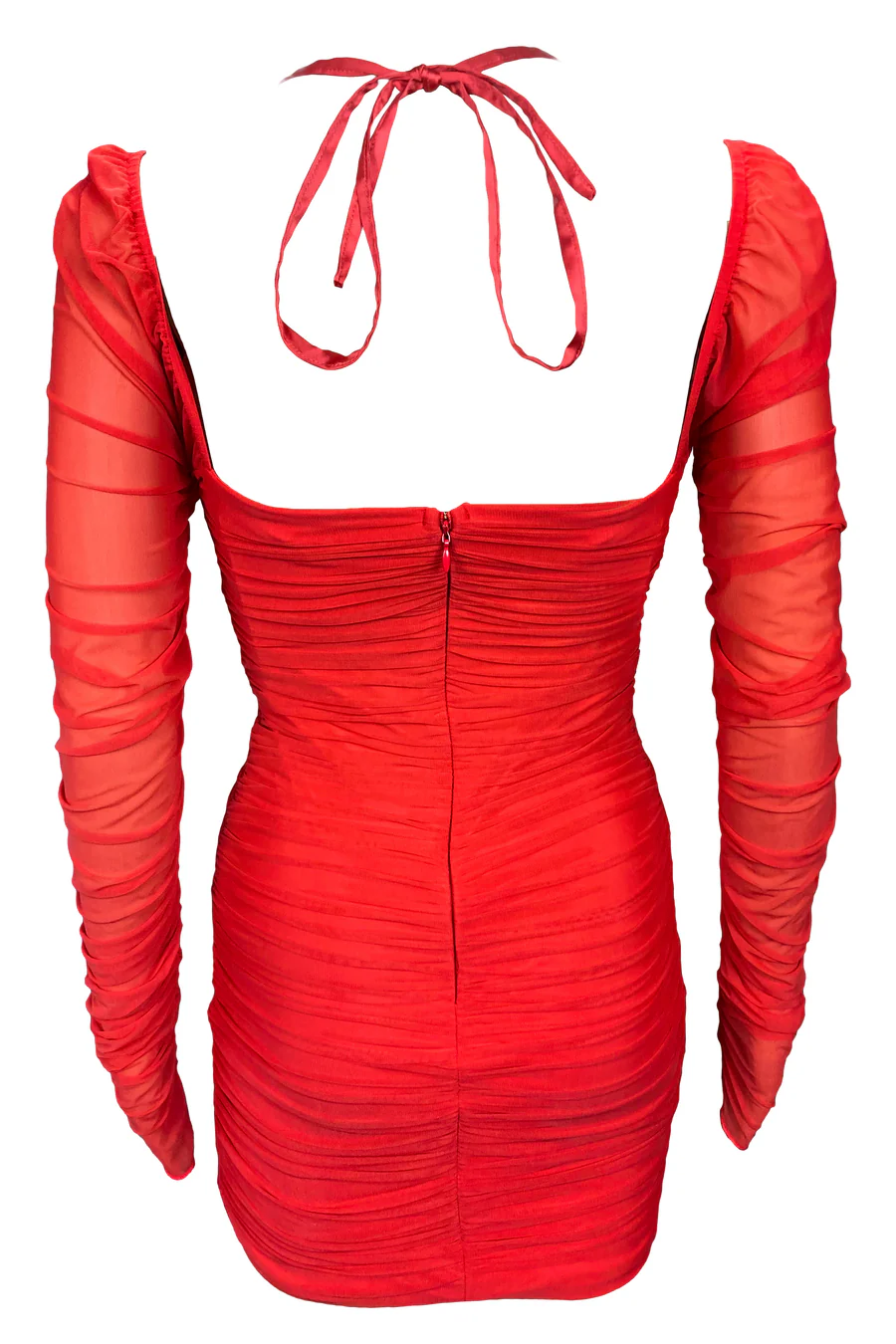 Arcinora's Minikleid Rot für den perfekten Auftritt
