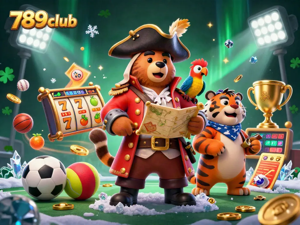 Experience thrilling gameplay at 789club with dynamic slot and casino elements showcasing vibrant characters.