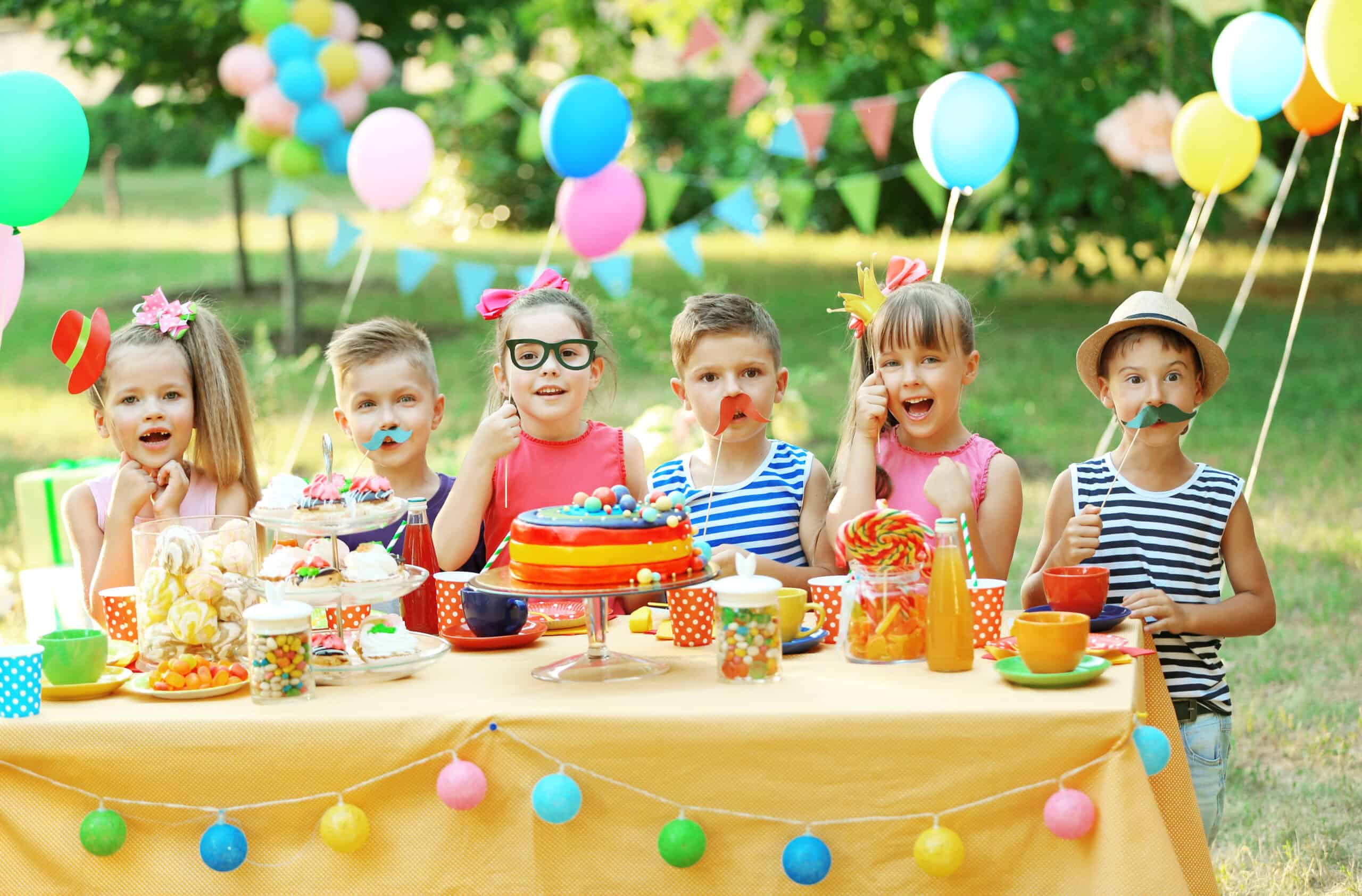Ideen fuer einen kreativen und lustigen Kindergeburtstag 4 Jahre
