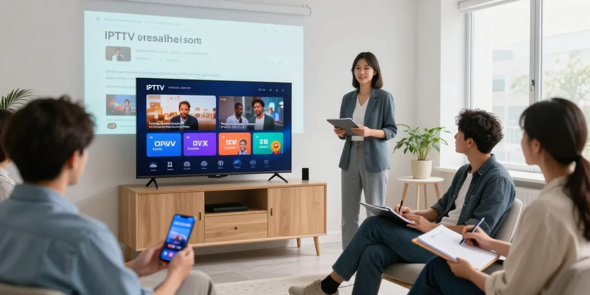 IPTV reseller providing trusted services and professional support for local businesses.