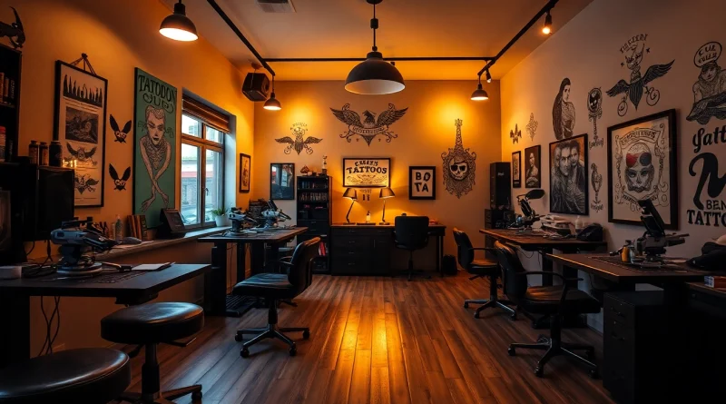 Erleben Sie Kunst im Tattoo Studio München mit kreativen Designs und einer einladenden Atmosphäre.