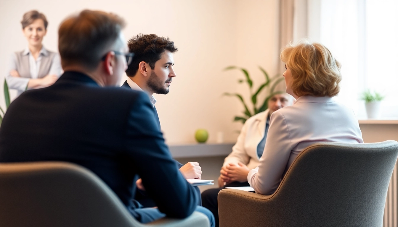 Berater im Dialog während der Unternehmensberatung für Pflegeeinrichtungen zur Prozessoptimierung.