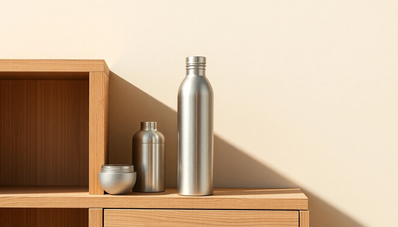 Kolloidales Silber kaufen - Hochwertige Silberflasche auf Holzregal, perfekt für Gesundheit und Wellness.