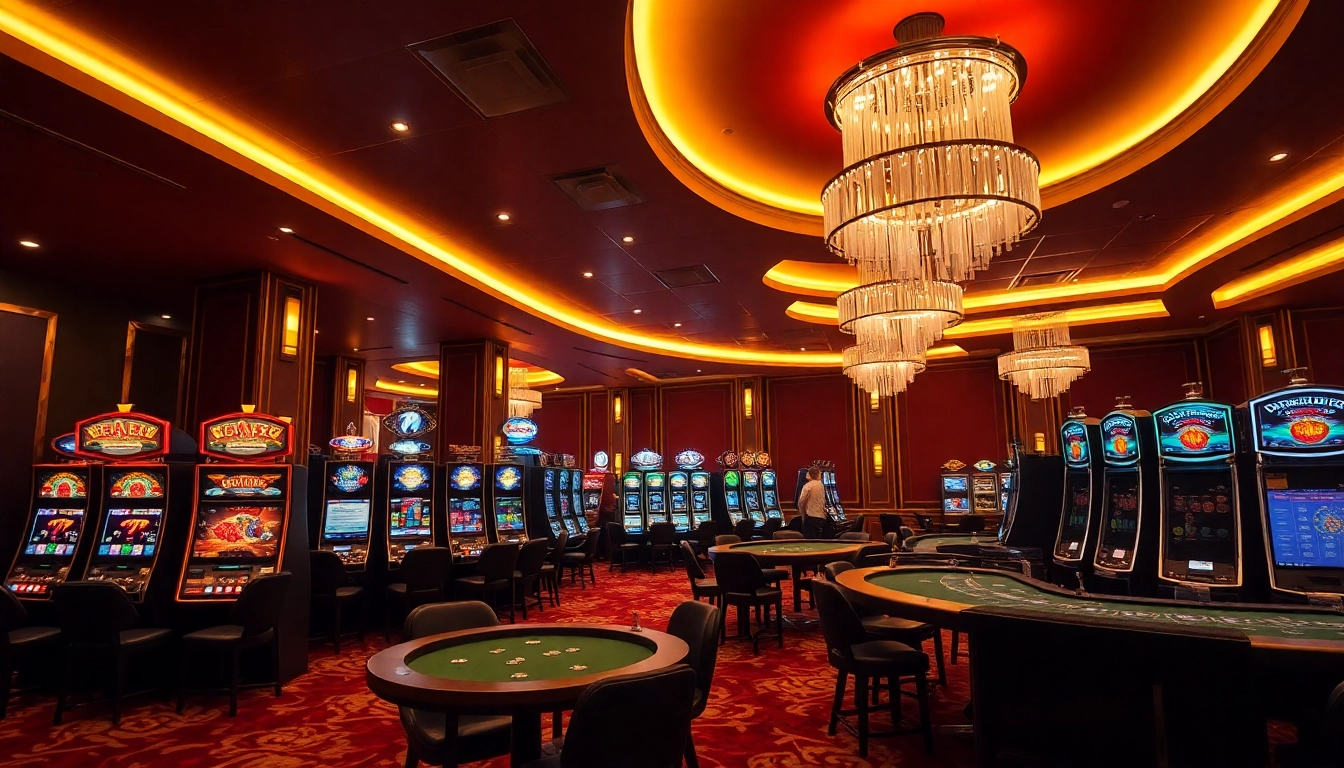 Entdecken Sie das aufregende online casino schweiz mit stilvollem Interieur und einer Vielzahl von Spielen.