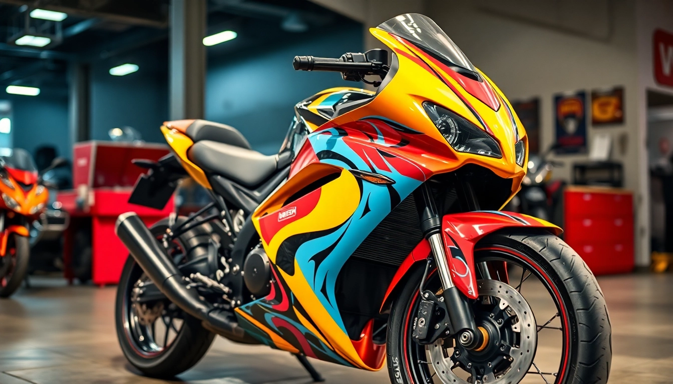 Kaufen Sie atemberaubende motorrad folie kaufen, die Ihrem Motorrad einen einzigartigen Look verleiht.