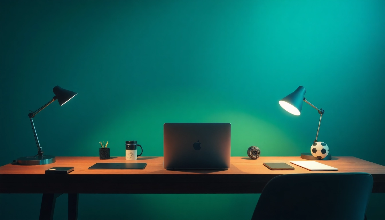 Entdecke die besten Wettanbieter mit einem inspirierenden Arbeitsplatz, um sportliche Erfolge zu feiern.