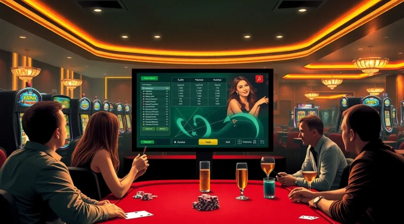 Erleben Sie ein aufregendes Online Casino Schweiz mit einem modernen Spielbildschirm in einer einladenden Atmosphäre.