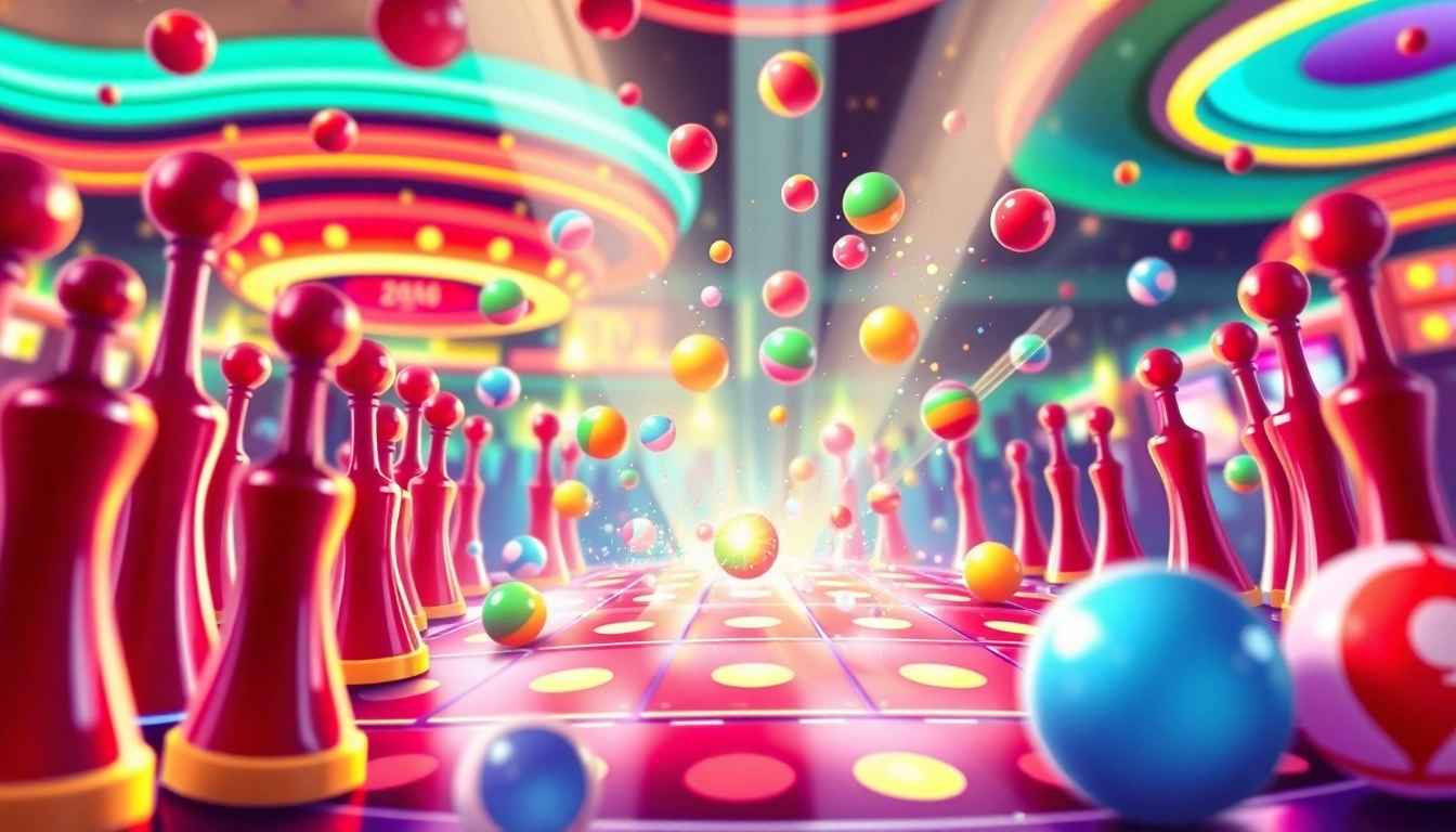 Experience the thrill of the Plinko casino game with vibrant colors and dynamic gameplay.