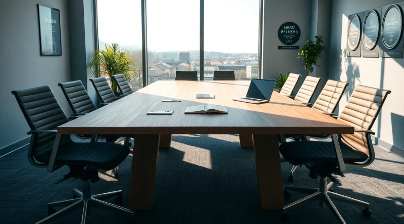 Professioneller Arbeitsplatz mit natürlichem Licht für Headhunter Solingen.