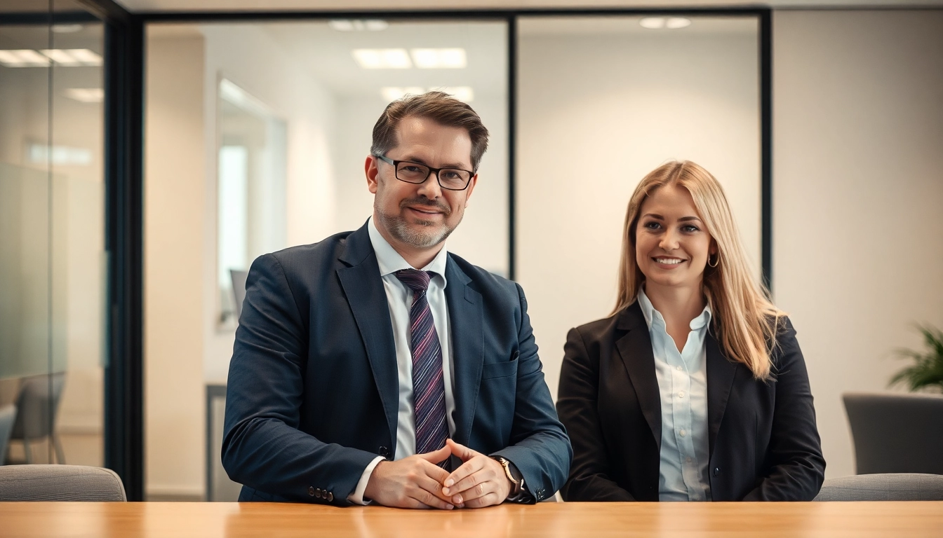 Personalvermittlung: Ein Headhunter führt ein Gespräch mit einem Bewerber in einem modernen Büro, fängt eine positive Atmosphäre ein.