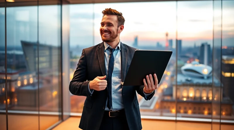 Headhunter Berlin vermittelt mit einem Lächeln zwischen Kandidat und Unternehmen.