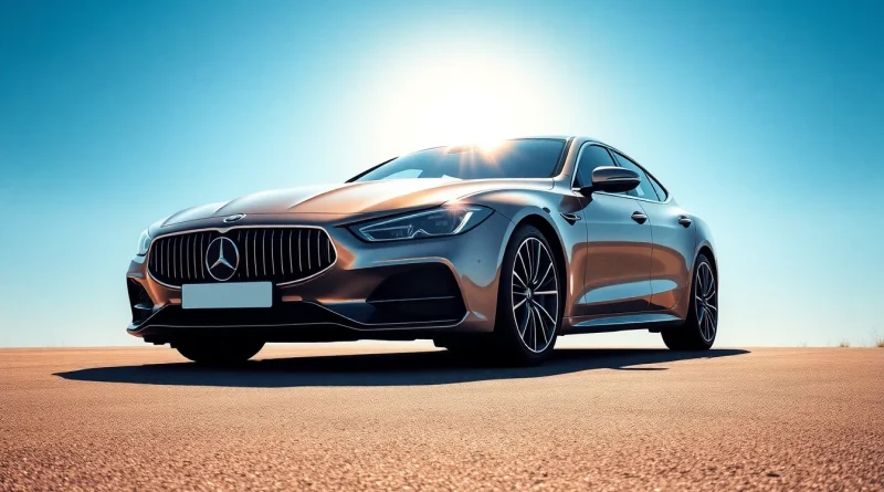 Selbstheilende Folie München zeigt die schützende Folie auf einem glänzenden Auto in der Sonne.
