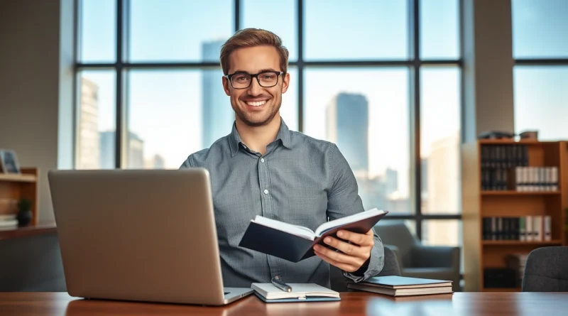 Headhunter IT: Professioneller Headhunter arbeitet in modernem Büro und sucht Talente.