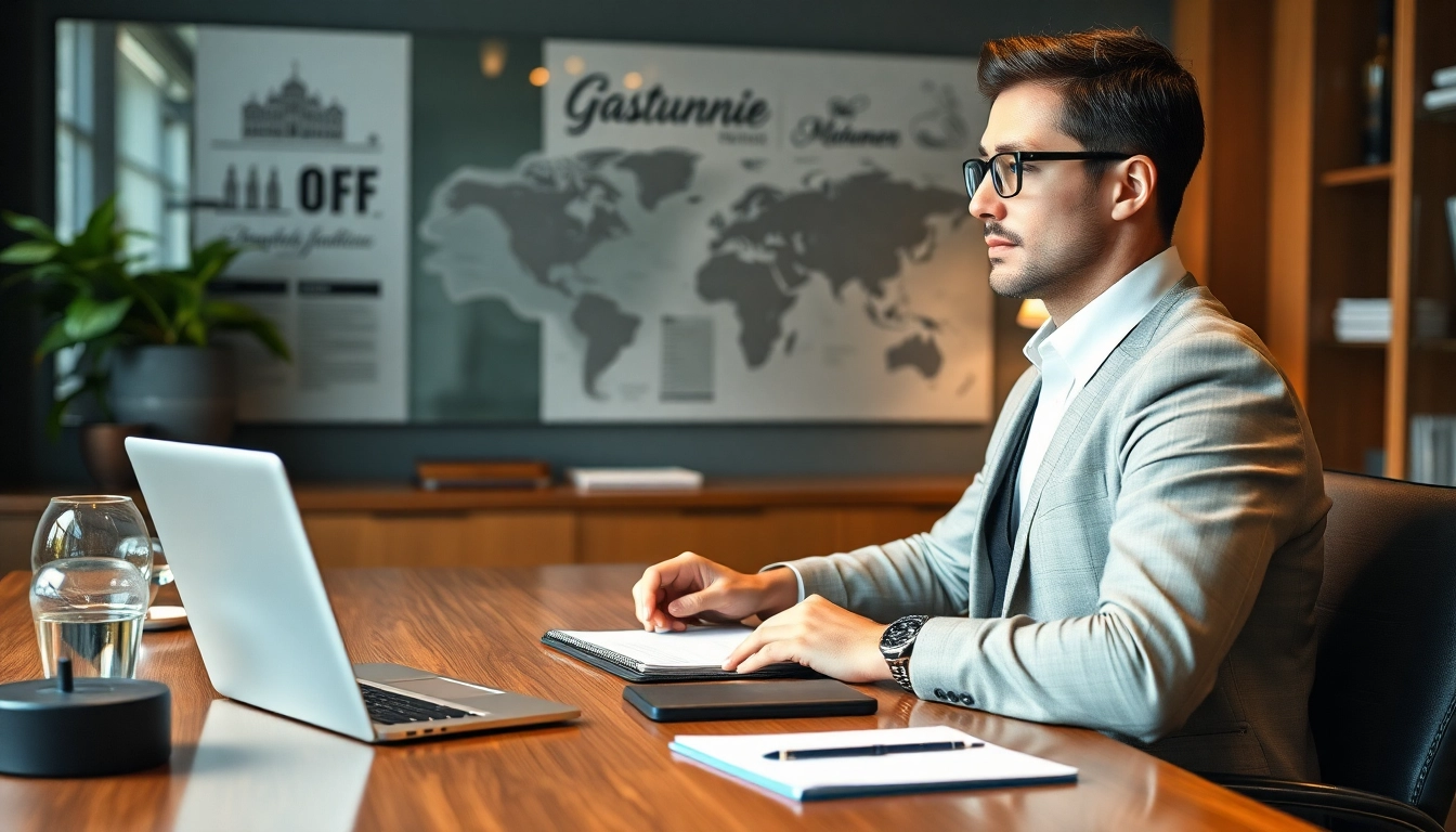 Headhunter Gastronomie im modernen Büro, inspiriert von Eleganz und Professionalität.