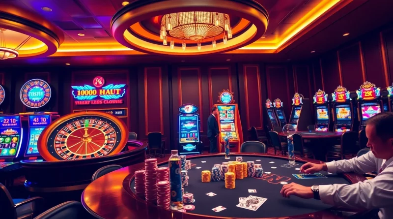 Experience the thrill of gambling at https://x88casino.net/ with vibrant casino visuals and engaged players.