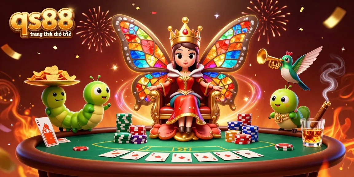 Engage with qs88 trang chủ chính thức in extraordinary gaming experiences, showcasing vibrant casino elements.
